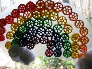 Rainbow Pasta Craft