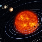 NASA illustration of the Solar System