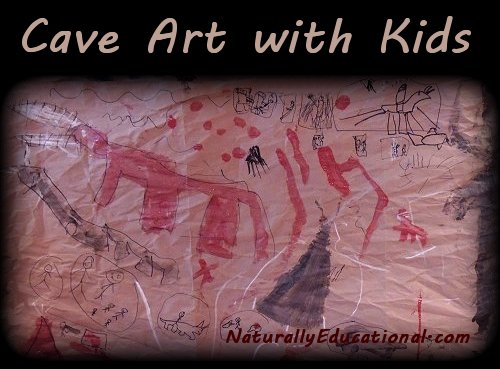 Painting Cave Art with Kids