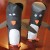 Finished Penguin Cardboard Toilet Paper Tube Craft